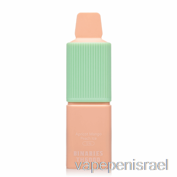 חד פעמי Vape Israel Horizon Binaries Th6000 חד פעמי משמש מנגו אפרסק קרח